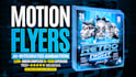 design cinematic motion flyer and modern poster for events and parties