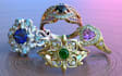 do 3d jewelry design engagement and wedding rings