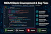 build fix and maintain mean stack angular node web apps