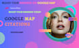 do 3000 google map i will put a logo every 1 pin