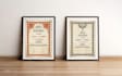 design beautiful and professional marriage certificates, diplomas, invitations