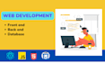 create responsive quality websites in html, css, javascript using react nextjs