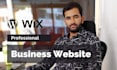 create a professional website for your business on wordpress and wix
