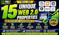 do premium handmade 15 unique web 2 0 properties