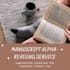 alpha read your novel or manuscript