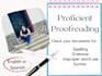 proofread and edit educational or academic documents in english or spanish