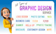 do graphic design, logo, banner, flyer, brochure design