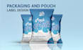design top quality pouch and food packaging label