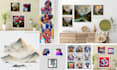 do unique abstract printable wall art designs for etsy