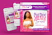 create pro online, social media flyer, ig, fb post within 8 hours