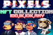 create unique 1k,5k,10k pixel art nft collection
