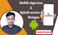 design splash screen and icon for your mobile app