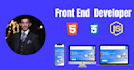 design your full responsive wesite using html and css