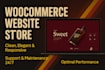 redesign or fix your woocommerce ecommerce website design