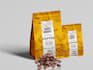 do coffee packaging and label design