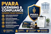help with pvara licensing and compliance
