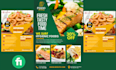 design food menu, restaurant flyer, food truck menu, or podcast flyer