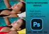 professionally retouch fashion, beauty and headshot portraits