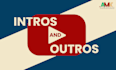 create a unique and custom youtube intro and outro video