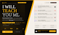 teach python with machine learning and deep learning projects