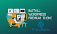install wordpress theme and make it look exactly like demo
