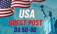 provide USA guest post on high da usa blogs,USA guest post