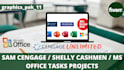 do sam cengage ms office projects excel access powerpoint data entry