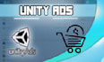 integrate unity ads, iap in 2d, 3d games professionally