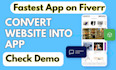 convert your website into fastest android app