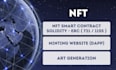 develop an nft smart contract and minting dapp website