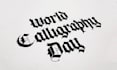 do gothic calligraphy for you
