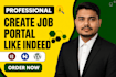 build an ai powered job portal or job board website