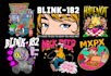 design custom streetwear and band merch illustration
