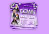 design professional hair extension classes flyer