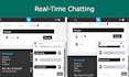 build live chats, chatbots and real time social media platform