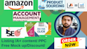be your amazon account manager for ecommerce store product research listing ppc