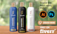 do cosmetic label design and bottle label design