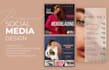 design professional social media templates