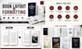 design professional book, ebook, workbook, and PDF layout in adobe indesign