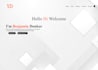 design a responsive website using html, CSS, bootstrap and js