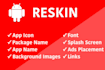 reskin and modify android apps