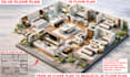convert 2d floor plan to 3d floor plan