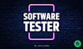 do QA testing and user testing for your software