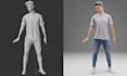 design 3d models low poly high poly rigging character blender