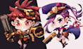 draw detailed chibi art