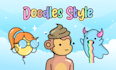 design randomly generated doodle nft collection of 1k, 10k, 100k
