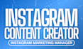 be your instagram marketing manager and content creator