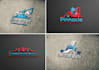 design home renovation, construction, roofing, handyman logo