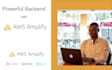 build an AWS amplify backend for your web app