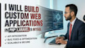 custom web applications in PHP laravel